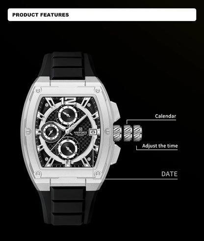 NAVIFORCE 8050 -High-Quality Waterproof Watch