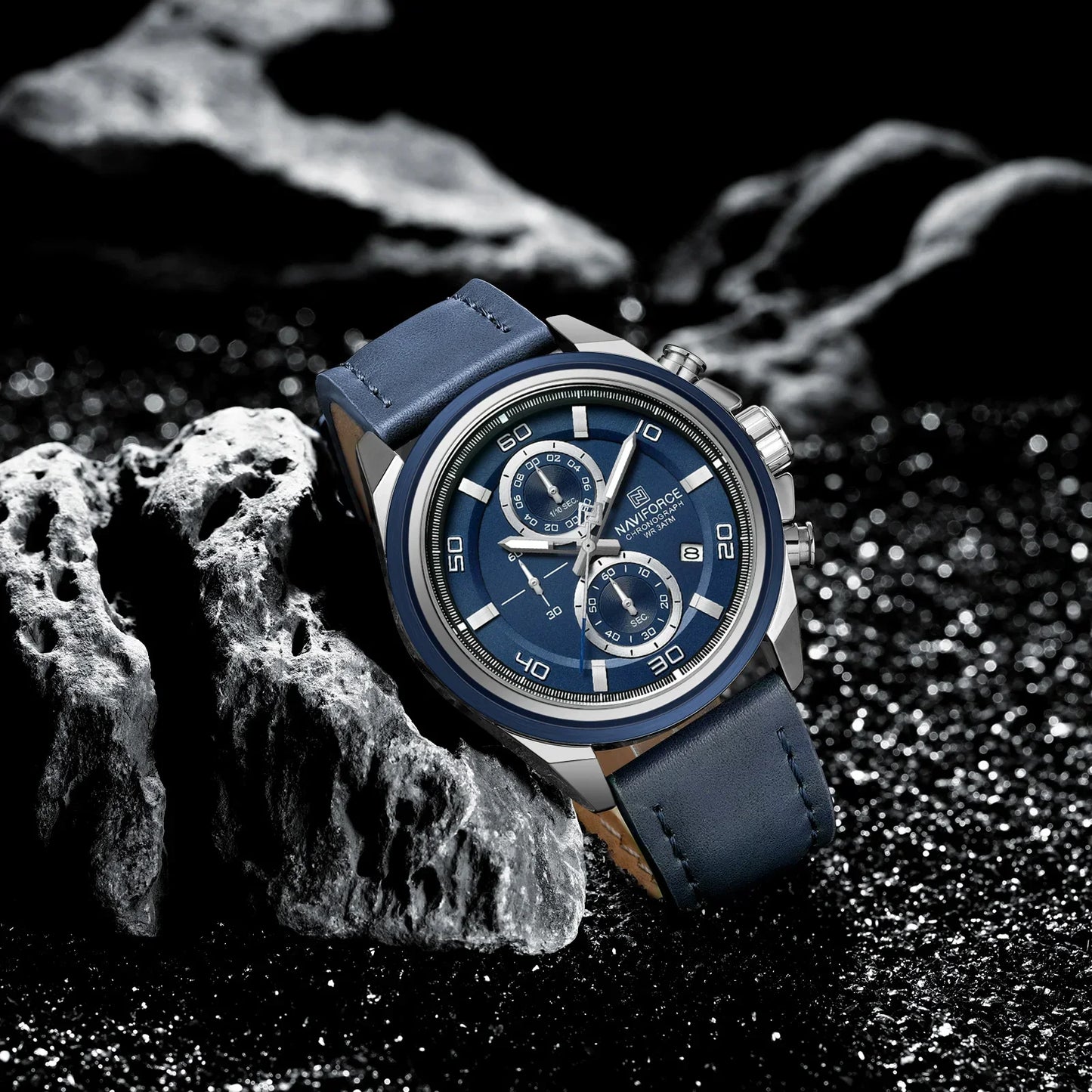 NAVIFORCE Watch 8075 Luxury Quartz  Watch for Men.