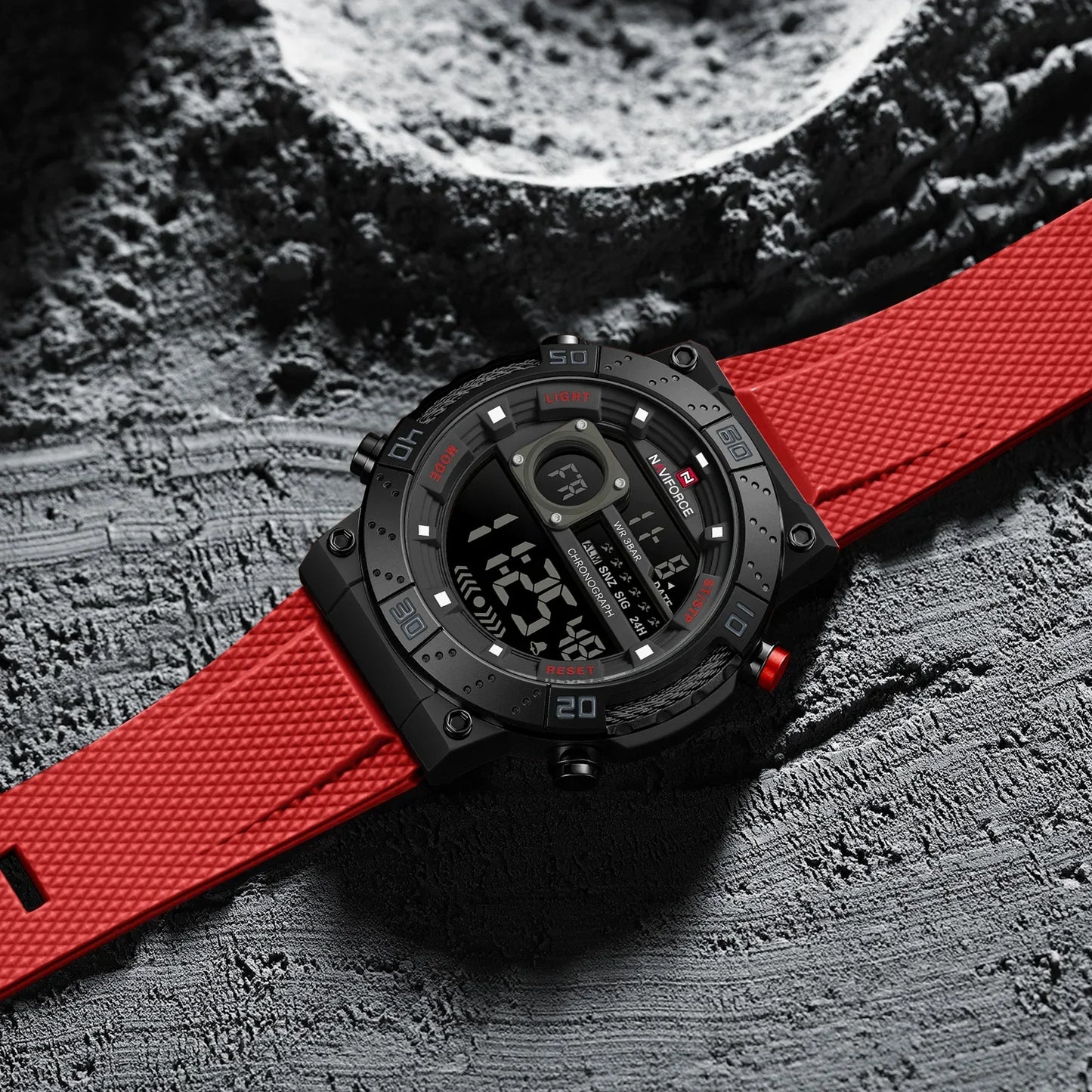 NAVIFORCE Watch 9241T Business Waterproof  Quartz Watch.