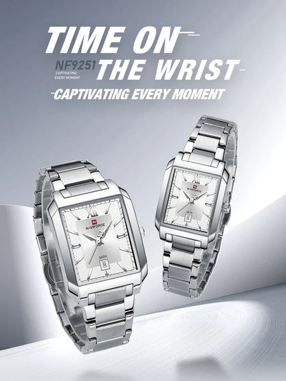 NAVIFORCE Watch 9251 Business Waterproof  Quartz Watch.