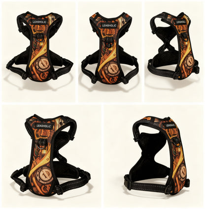 Oxford Cloth No-Pull Harness - Platinum Mechanical