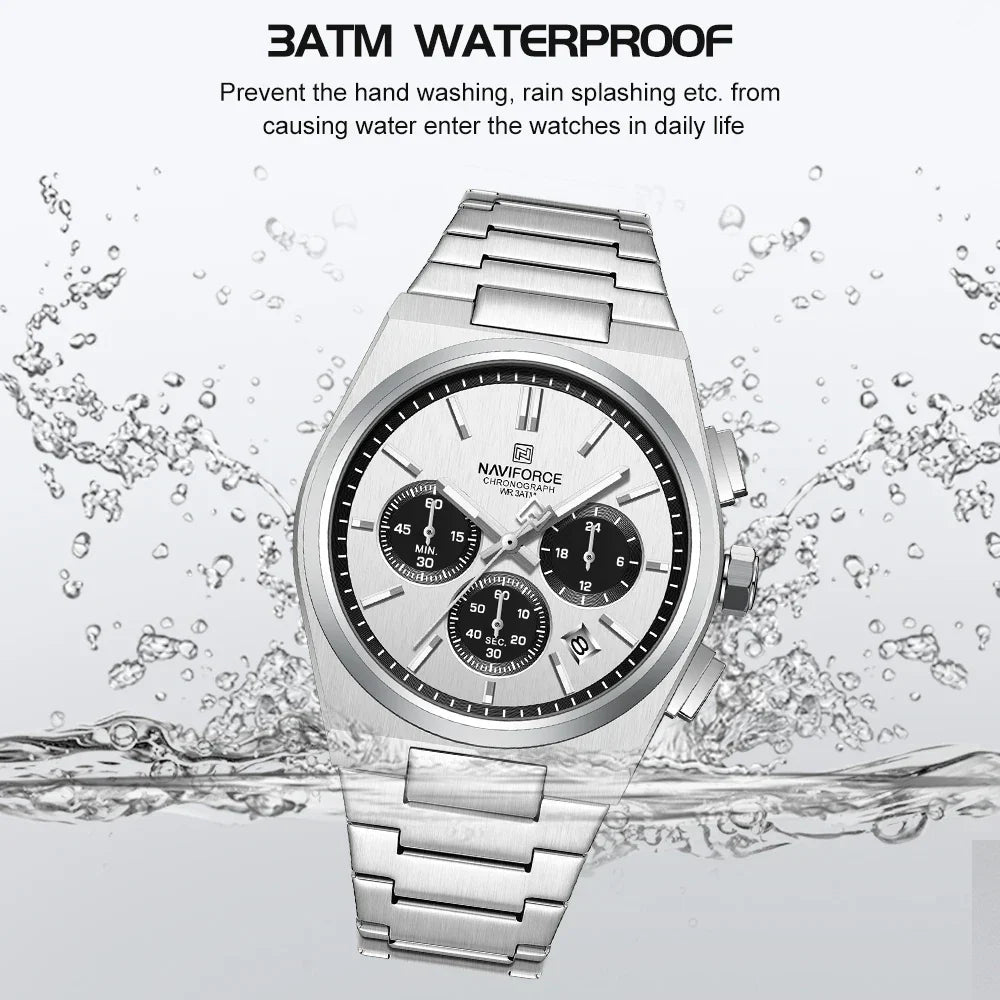 NAVIFORCE 8048 -Business Quartz Timepiece for Men