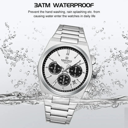 NAVIFORCE 8048 -Business Quartz Timepiece for Men