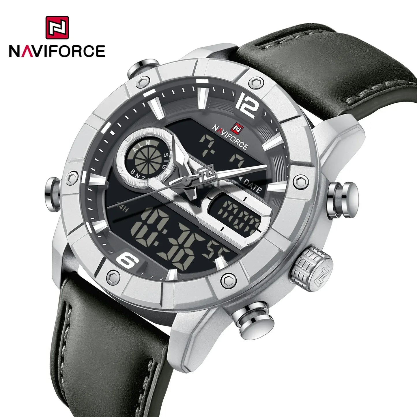 NAVIFORCE Watch 9263 Business Waterproof  Quartz Watch.
