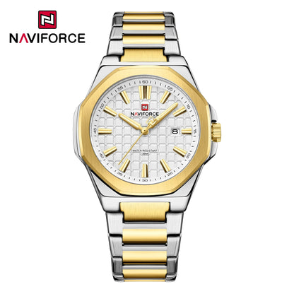 NAVIFORCE Watch 9258 Business Waterproof  Quartz Watch.