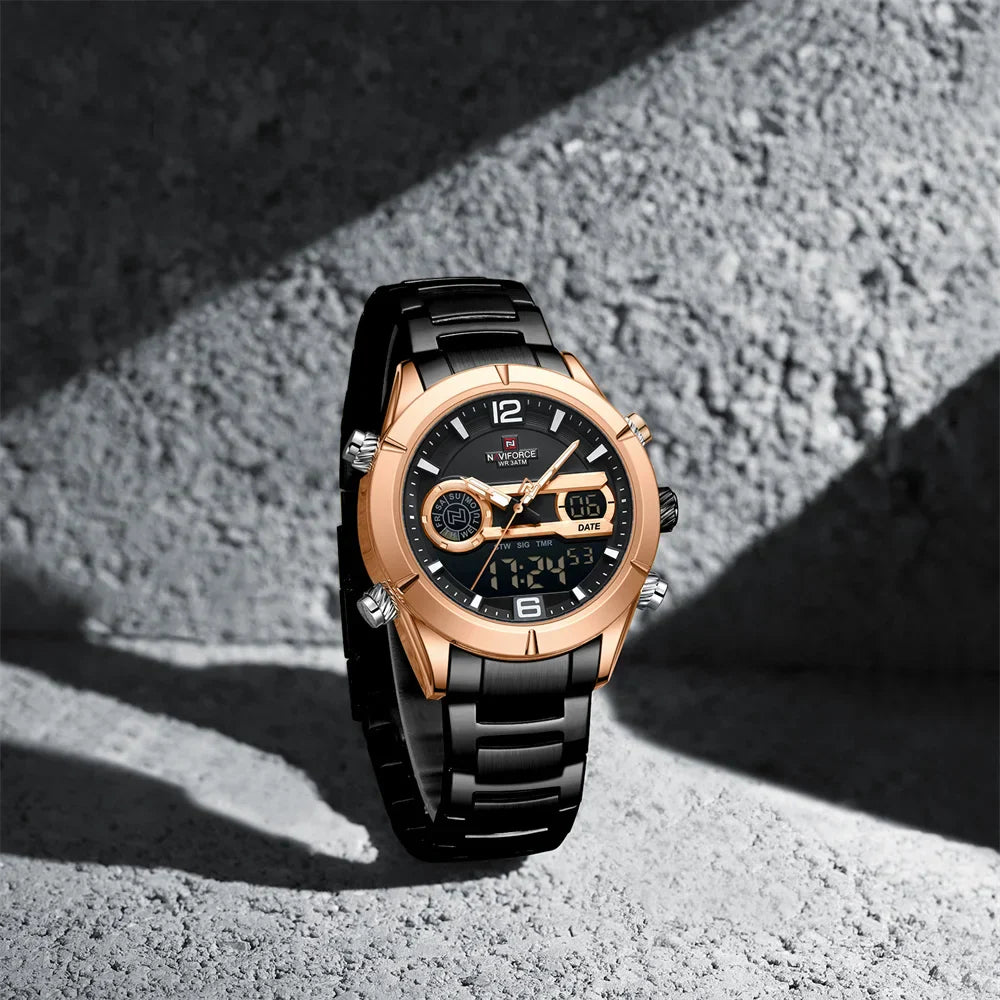 NAVIFORCE 9232-Men's Waterproof Quartz Watch