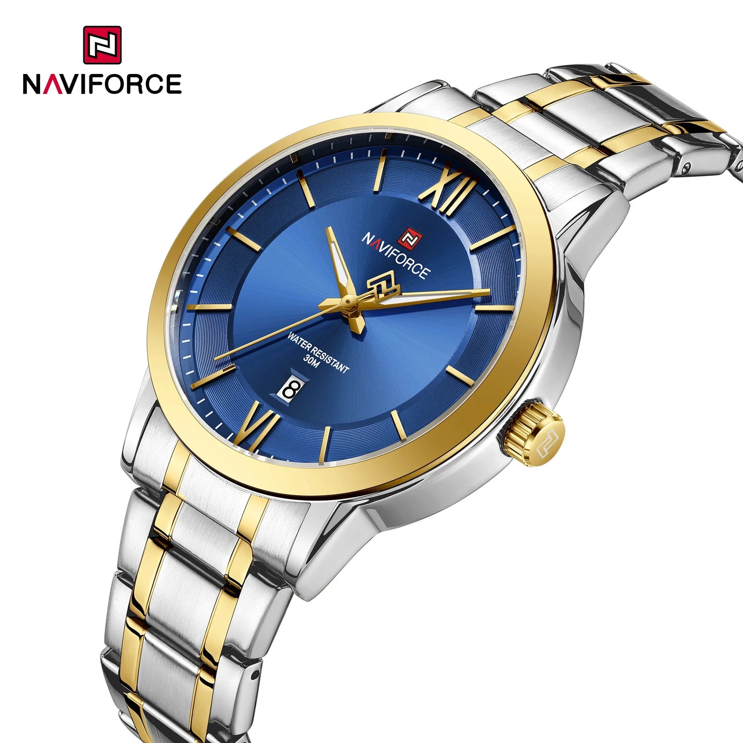 NAVIFORCE Watch 9254 Business Waterproof  Quartz Watch.