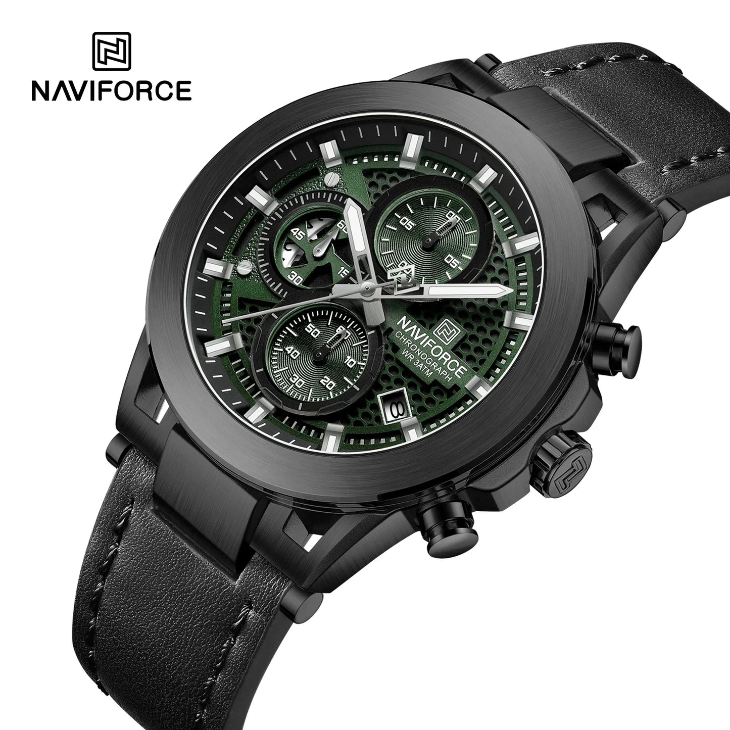 NAVIFORCE Watch 8073 Business Waterproof  Quartz Watch.
