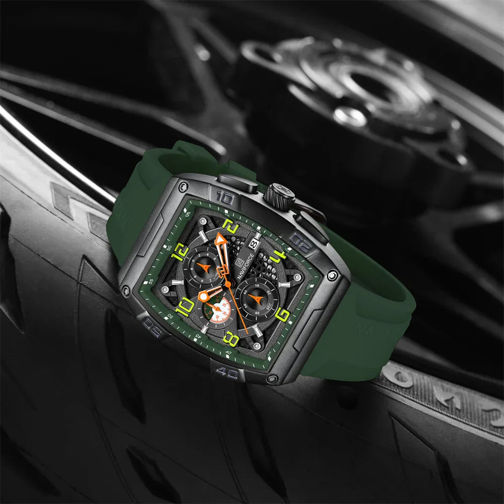 NAVIFORCE 8052-Business Quartz Timepiece for Men