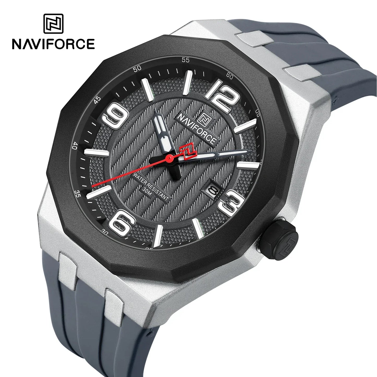 NAVIFORCE Watch 8079 Business Waterproof  Quartz Watch.