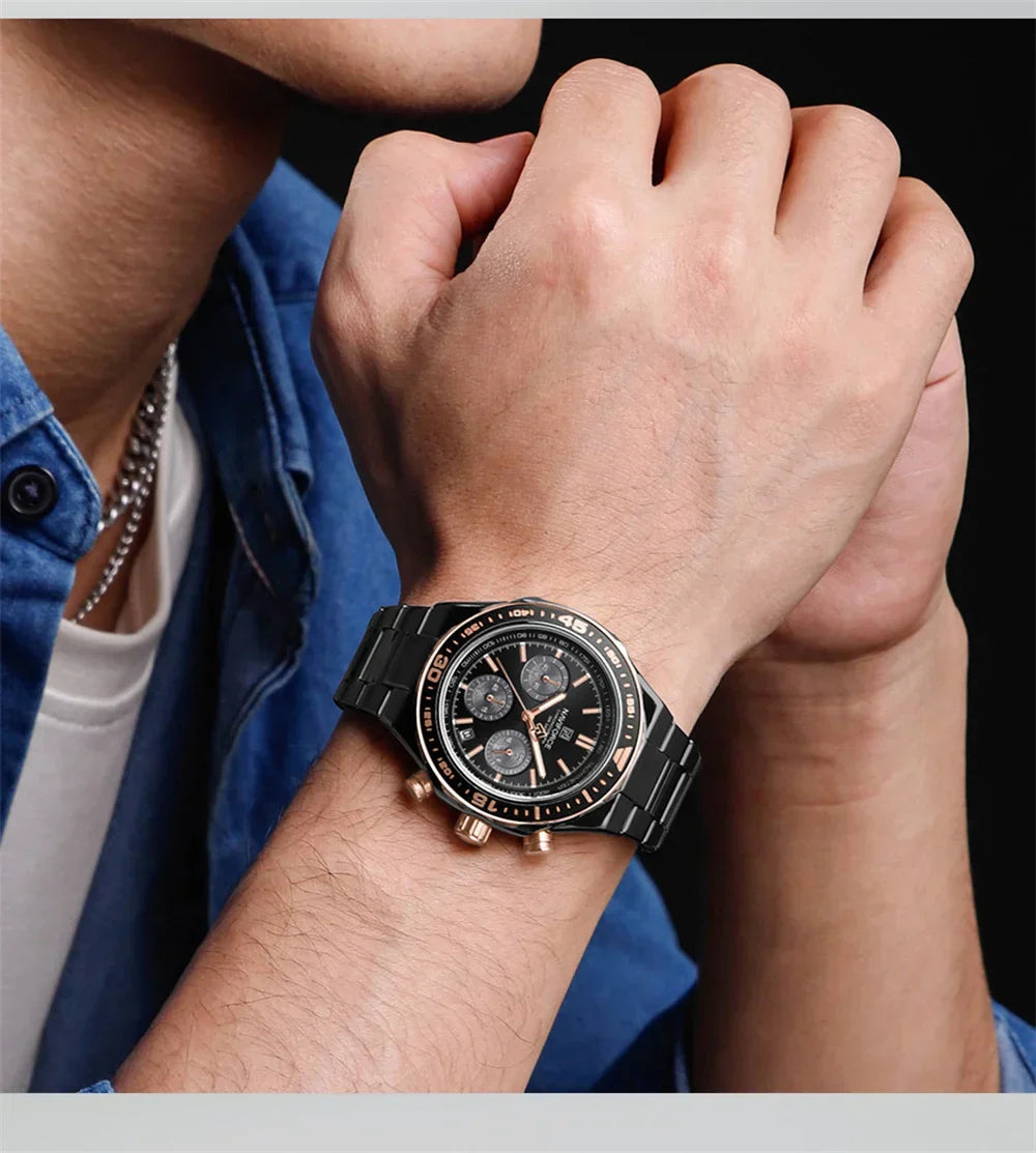 NAVIFORCE 8049-Business Quartz Timepiece for Men