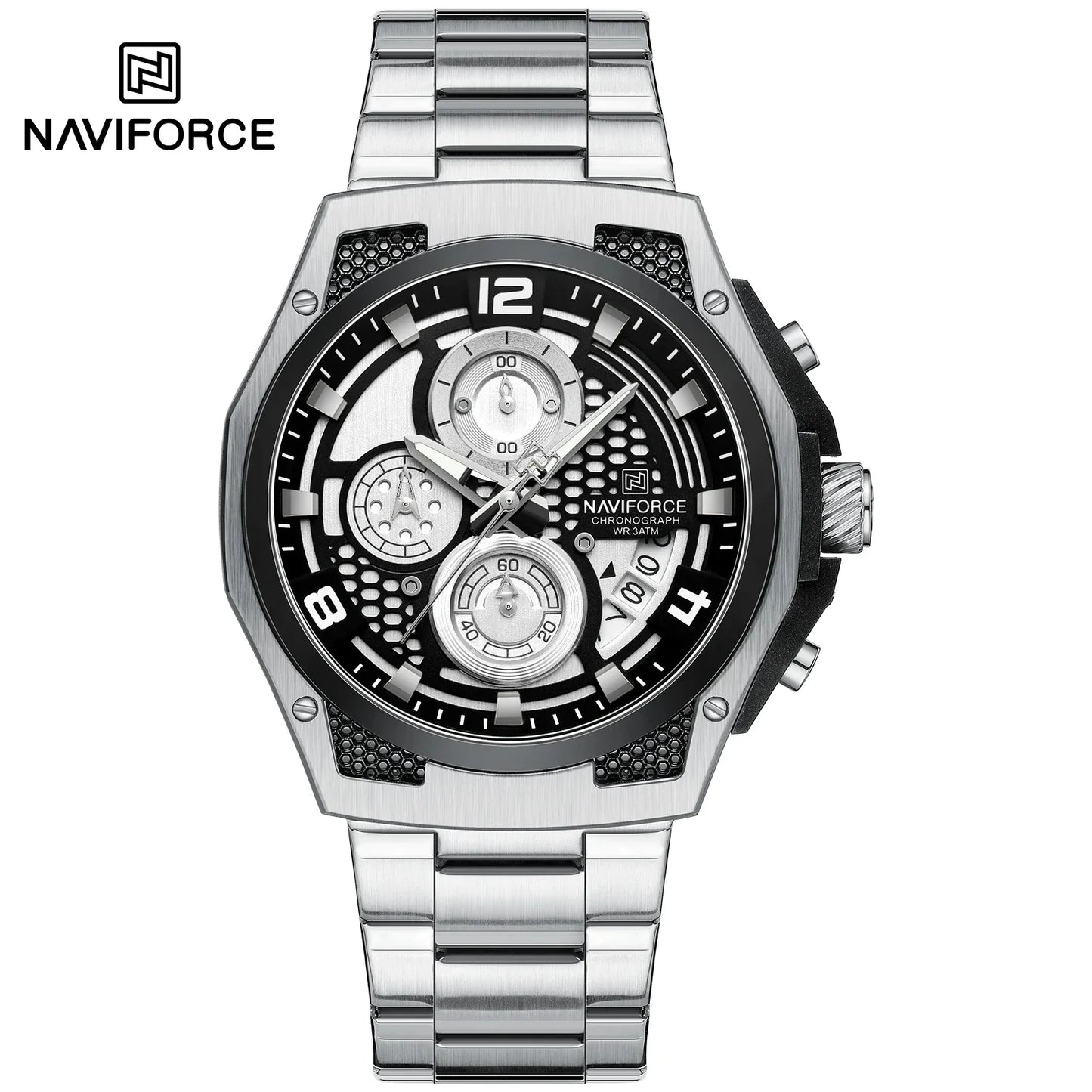 NAVIFORCE Watch 8051S Business Waterproof  Quartz Watch.