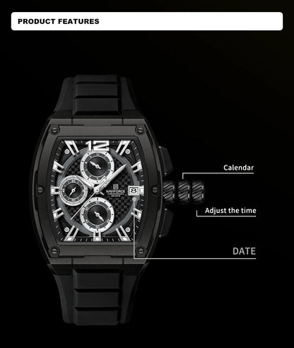 NAVIFORCE 8050 -High-Quality Waterproof Watch