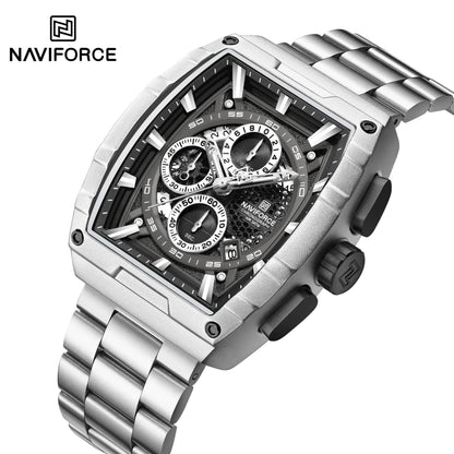NAVIFORCE Watch 8066 Business Waterproof  Quartz Watch.