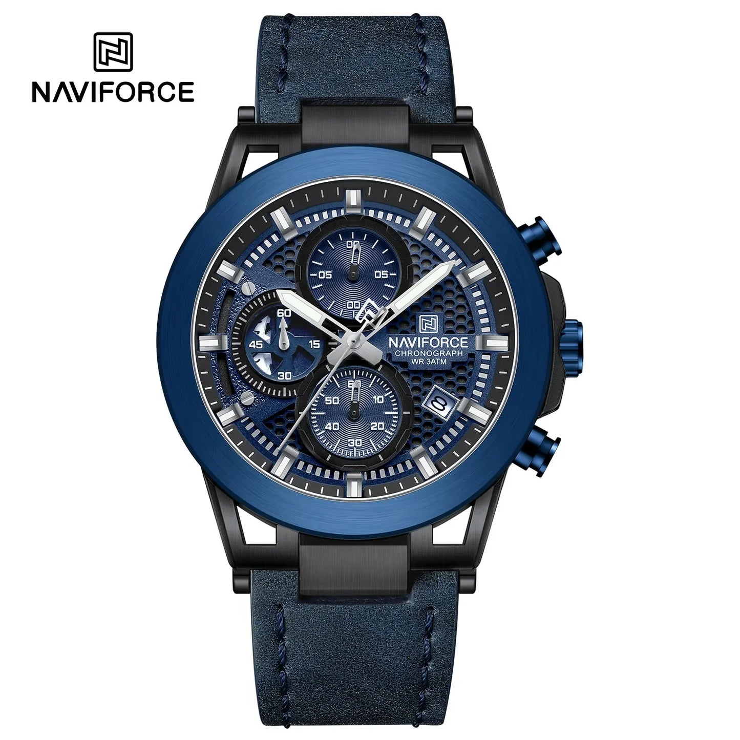NAVIFORCE 8073 Quartz Business Waterproof  Quartz Watch.