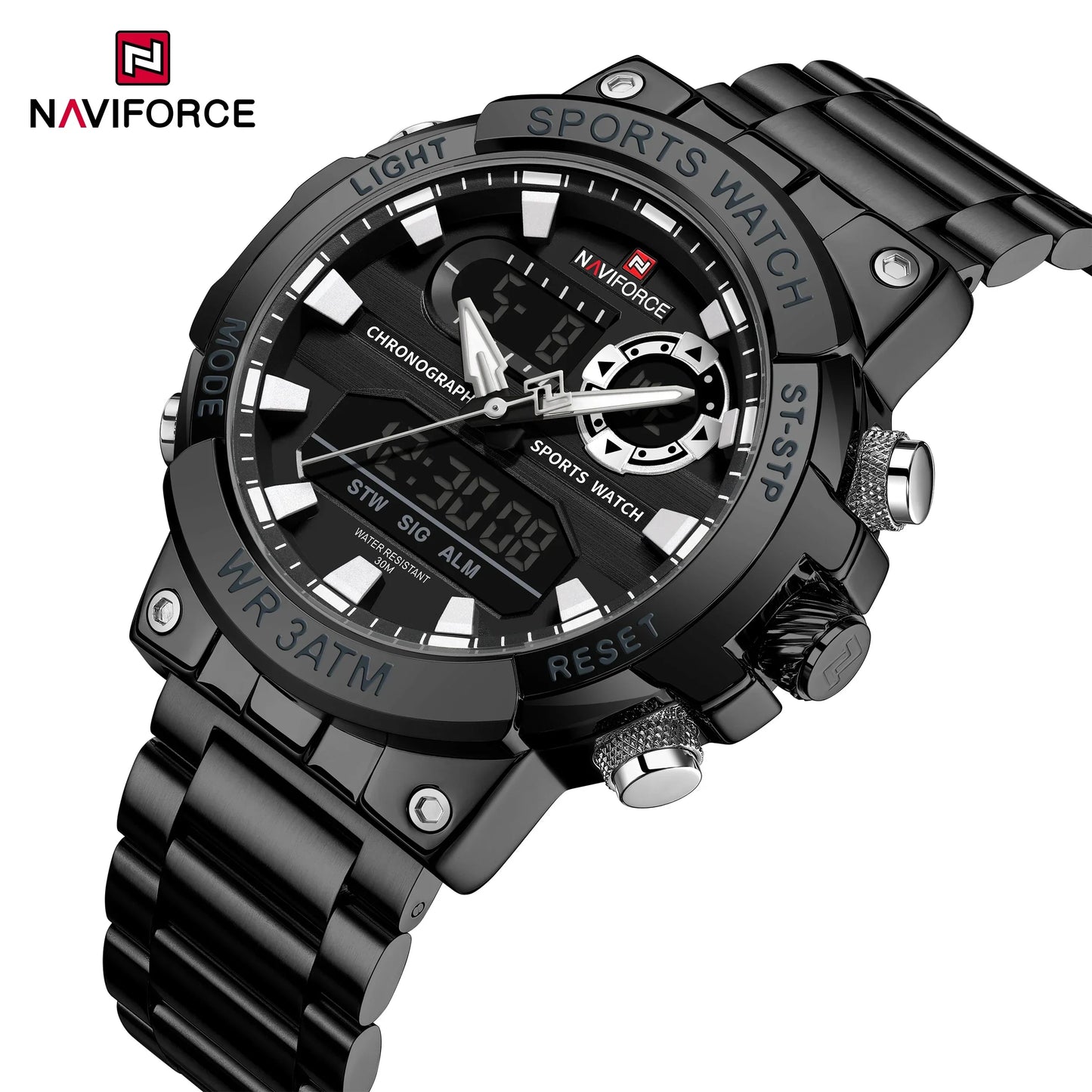 NAVIFORCE 9237 Business Waterproof  Quartz Watch.