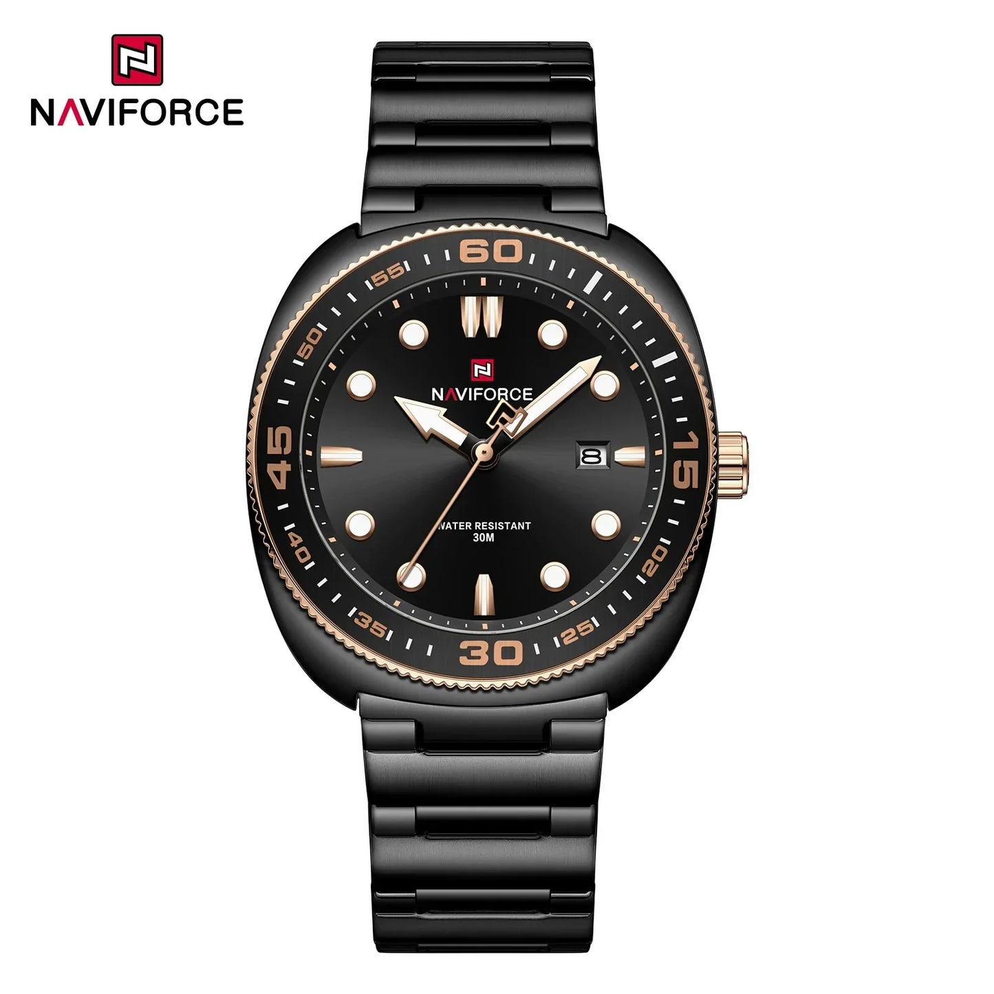 NAVIFORCE Watch 9250 Business Waterproof  Quartz Watch.