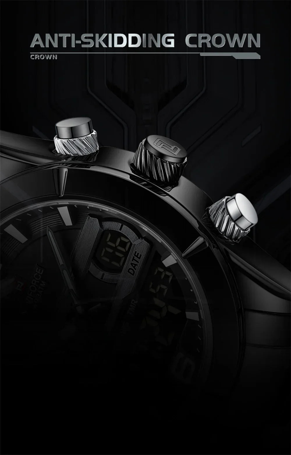 NAVIFORCE 9232-Men's Waterproof Quartz Watch