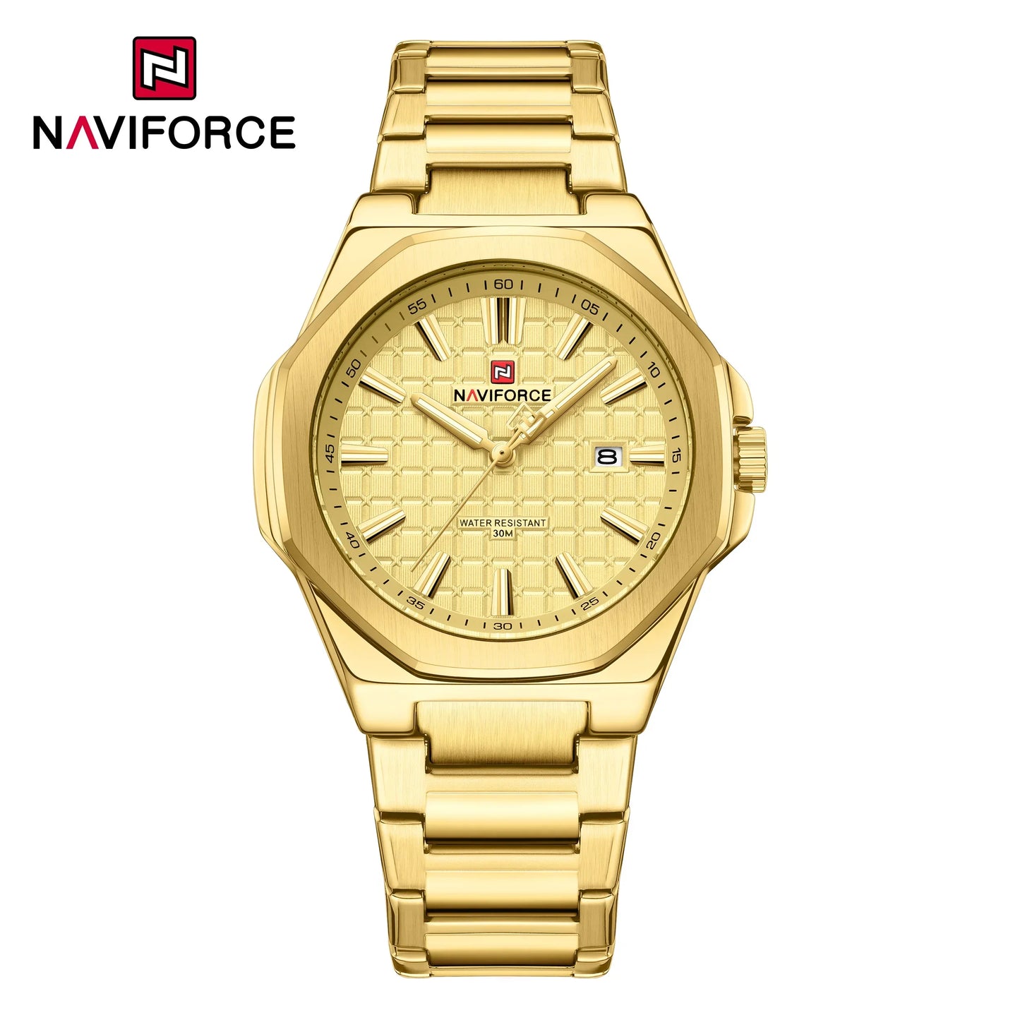 NAVIFORCE Watch 9258 Business Waterproof  Quartz Watch.