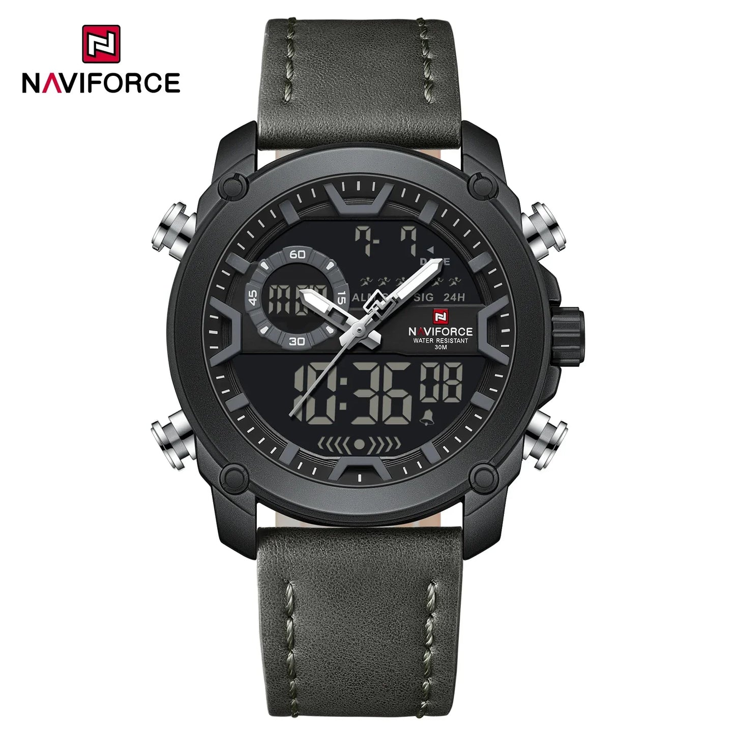 NAVIFORCE Watch 9261 Business Waterproof  Quartz Watch.