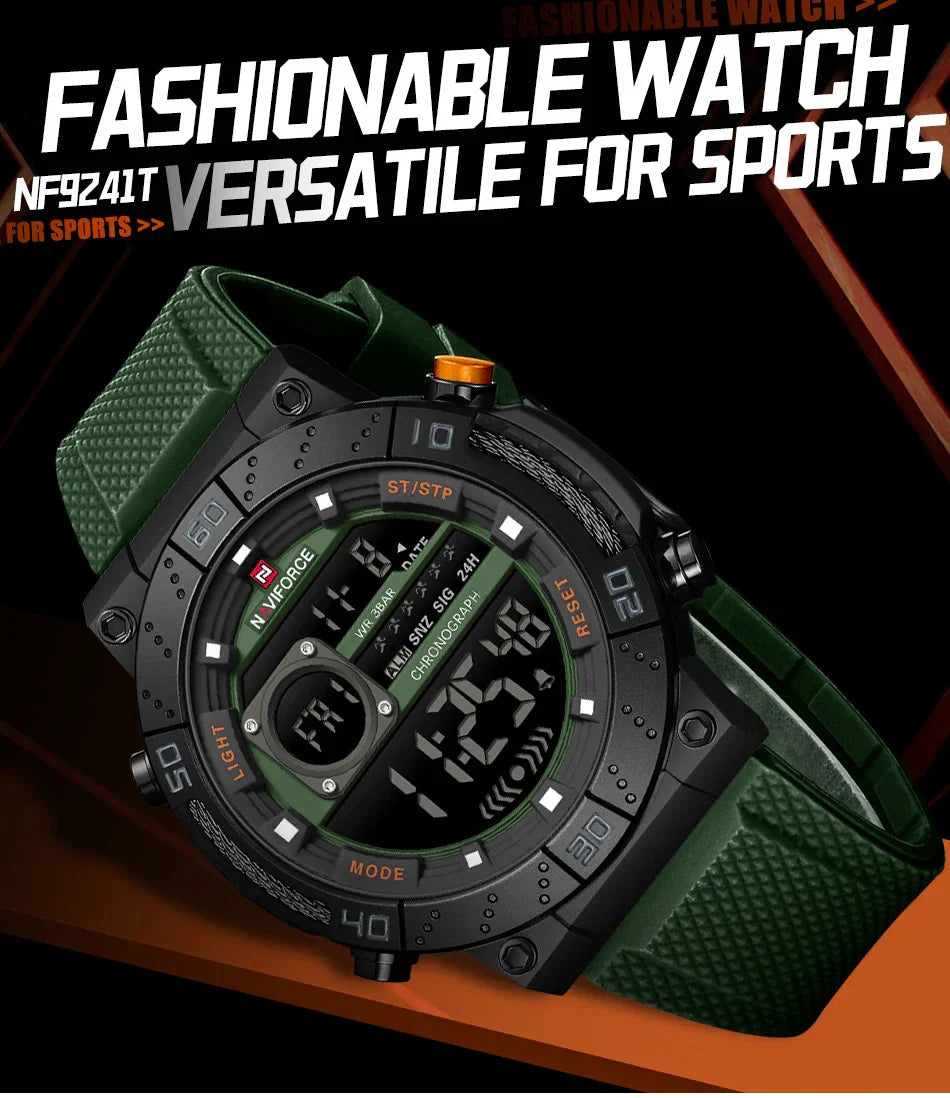 NAVIFORCE Watch 9241T Business Waterproof  Quartz Watch.