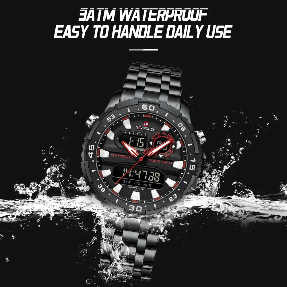 NAVIFORCE 9234 -Business Quartz Timepiece for Men