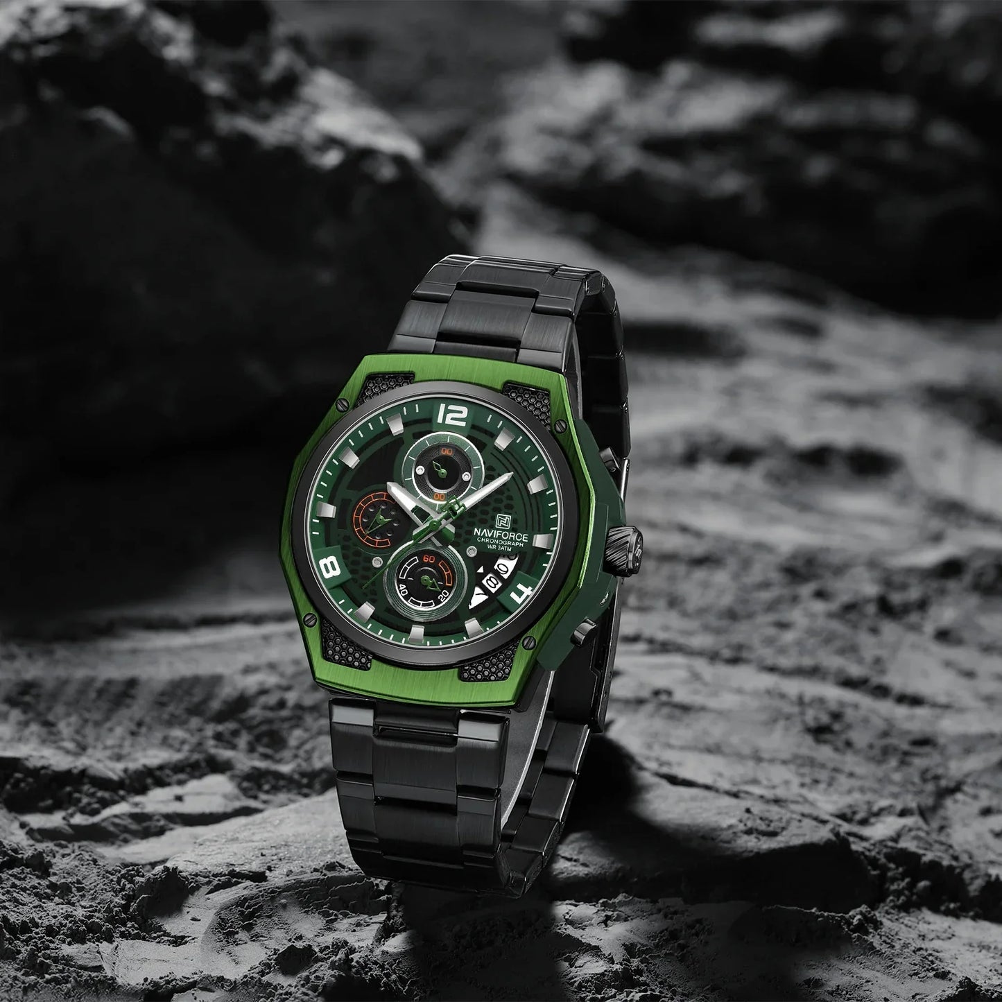 NAVIFORCE Watch 8051S Business Waterproof  Quartz Watch.