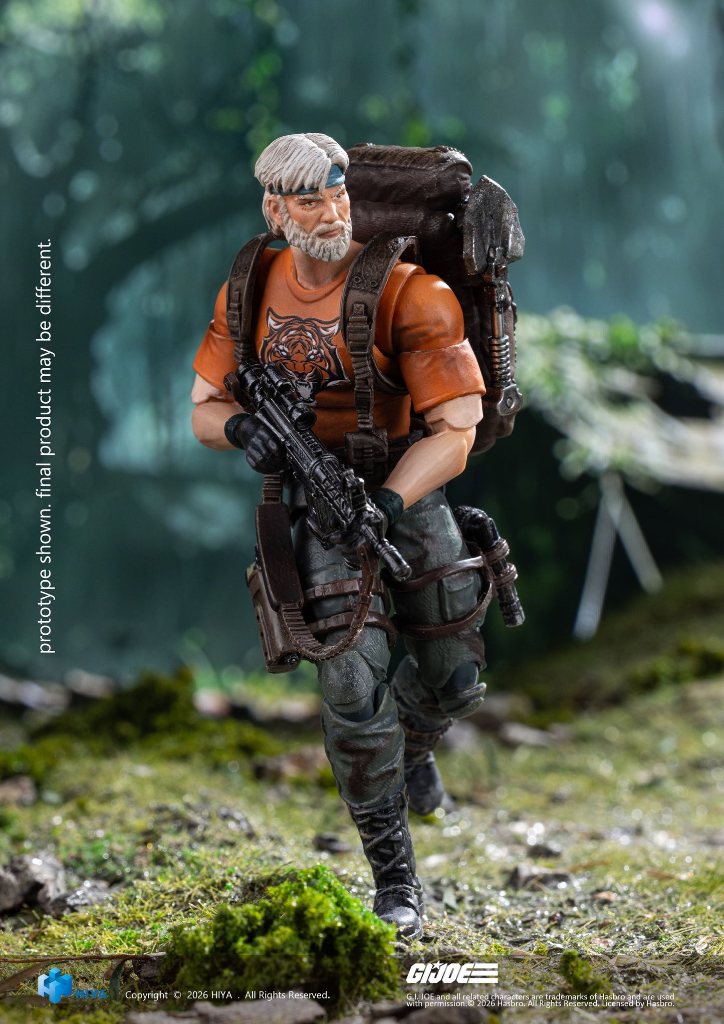 (31.3Cutoff) Outback Tiger Force - Exquisite Mini Series 1/18 Scale Action Figure By HIYA Toys