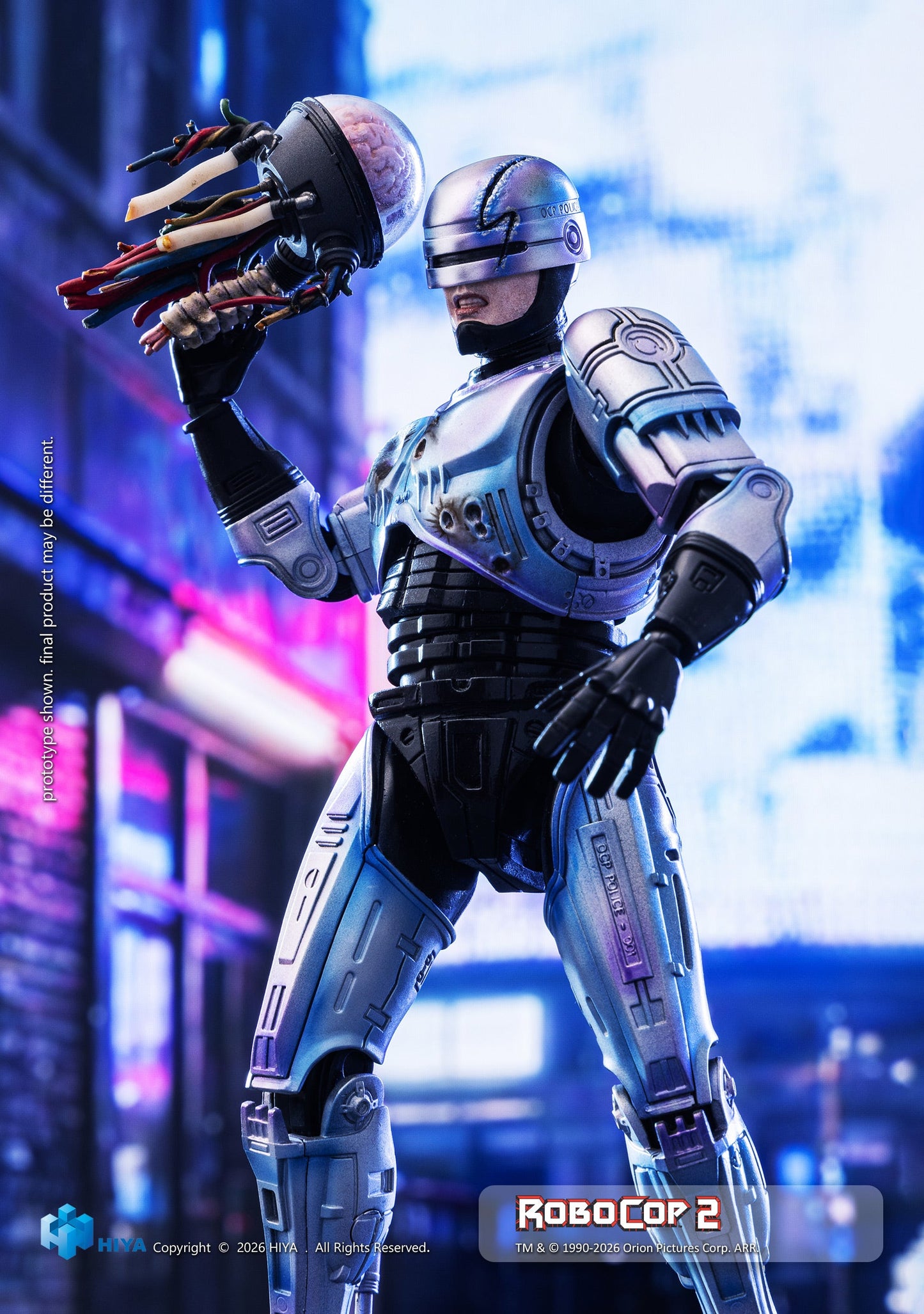 (31.3Cutoff) RoboCop - Exquisite Super Series 1/12 Scale-Action Figure By HIYA Toys