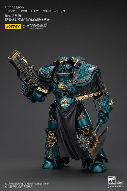 Alpha Legion Praetor and Terminator - Warhammer "The Horus Heresy" 1/18 Action Figure By JOYTOY