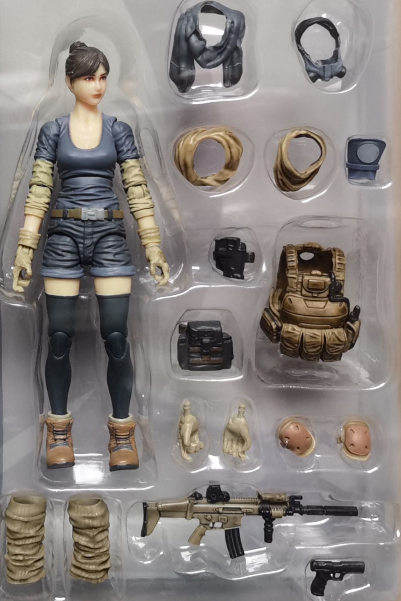 (INSTOCK) General Female Action Figure  -LEA -  Planet Green Valley 1/18 Action Figure