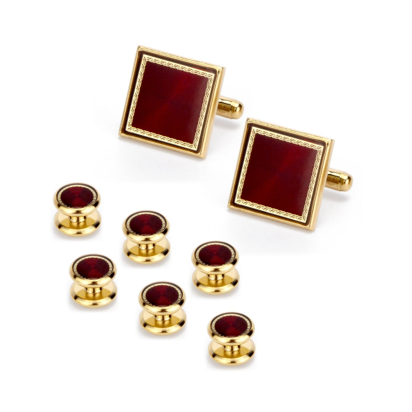 12 Pairs Classic Men's Cufflinks