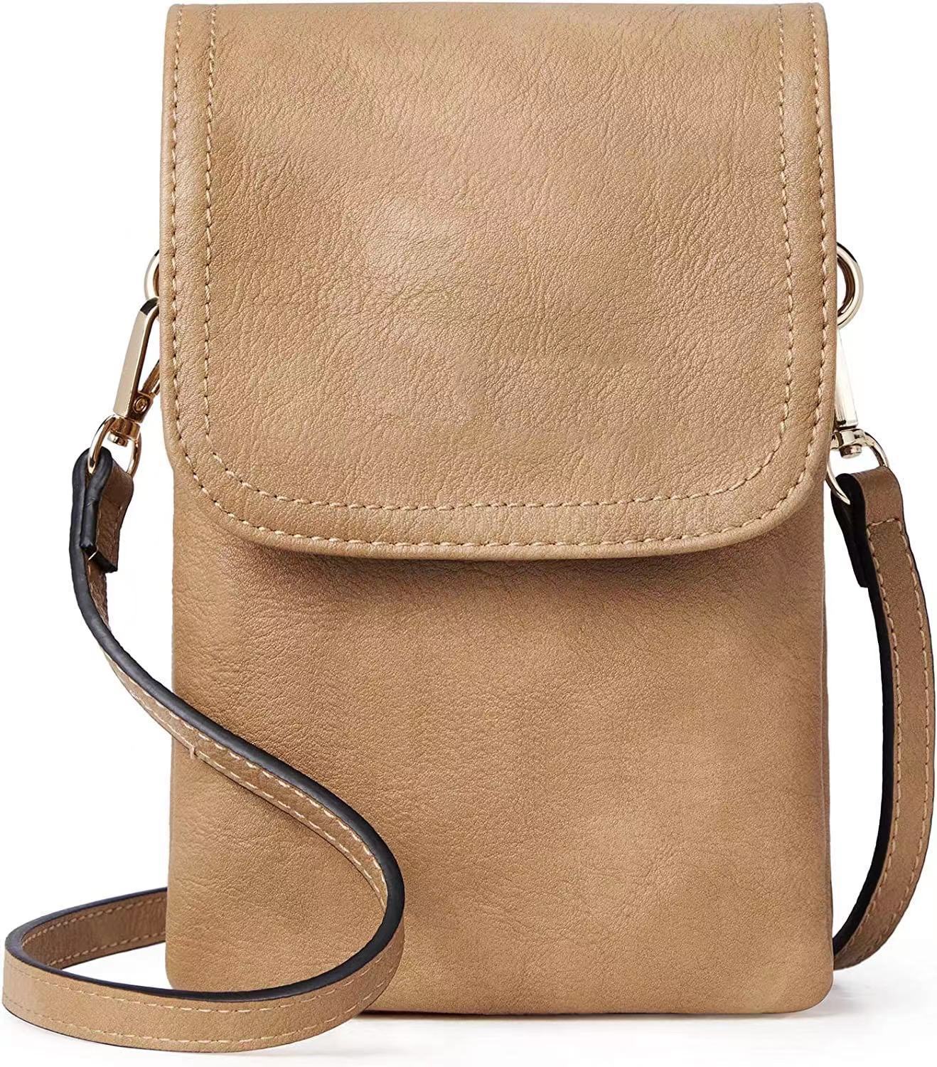 Women's leather bag - designer phone bag (upgraded version)