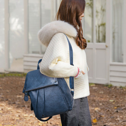 Ladies Leather Bag - Business Backpack