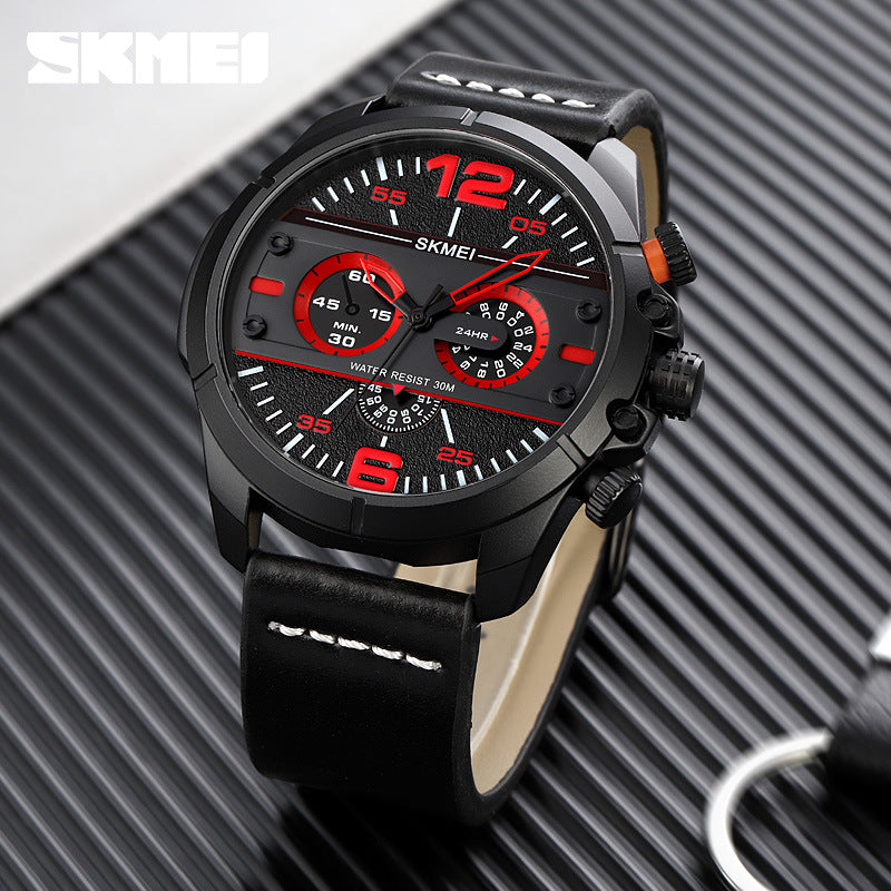 SKMEI- Men's Waterproof Quartz Watch-1846