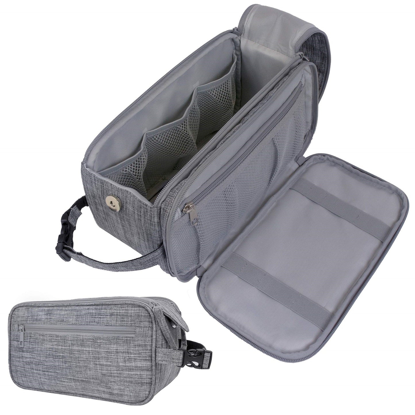 Pu leather - men's toilet bag (26.6 * 14 * 15cm)