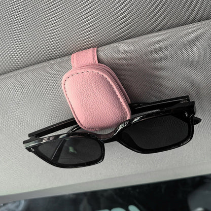 PU leather car eye clip（Multiple colors available）