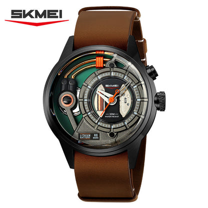 SKMEI- Men's Waterproof Quartz Watch-2333