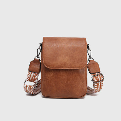 Women's Leather Bag - Shoulder Mobile Phone Bag for Women