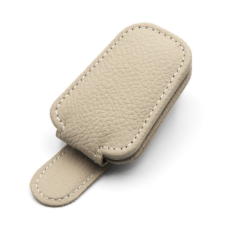 PU leather car eye environment clip