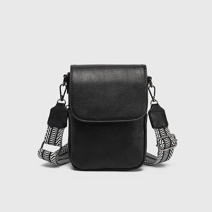 Women's Leather Bag - Shoulder Mobile Phone Bag for Women