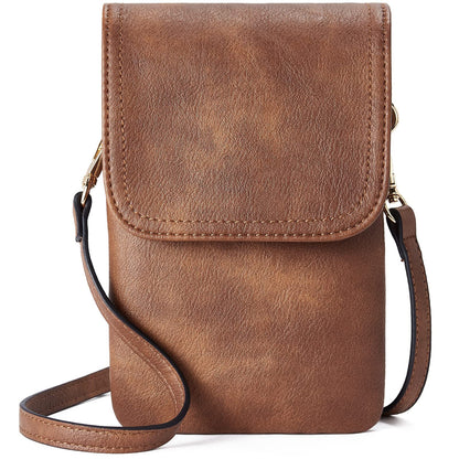 Women's leather bag - designer phone bag (upgraded version)