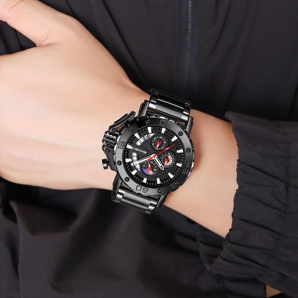 SKMEI- Men's Waterproof Quartz Watch-9344