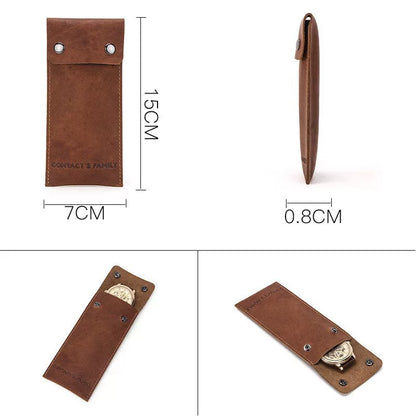 Vintage Leather - Watch Storage Bag (Single)