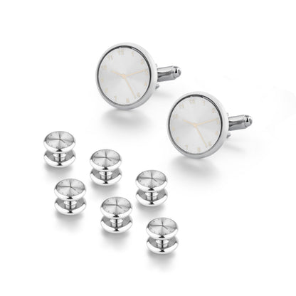 12 Pairs Classic Men's Cufflinks