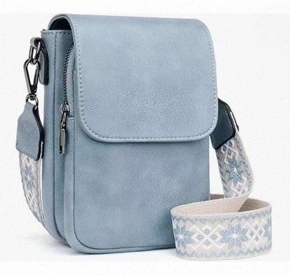 Women's Leather Bag - Shoulder Mobile Phone Bag for Women