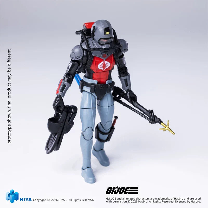(31 MAR CUTOFF)Cobra Eel - G.I JOE EMG0458 -1/18 Scale Action Figure By HIYA Toys