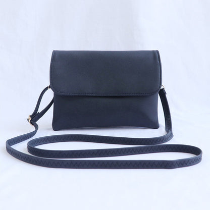 Women's Leather Bag - Shoulder Oblique Span Bag