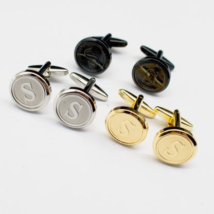 Electroplated Formal Cufflinks Set