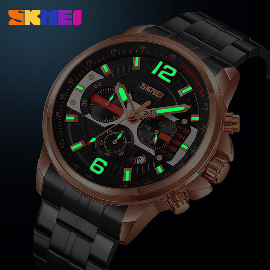 SKMEI- Men's Waterproof Quartz Watch-9332